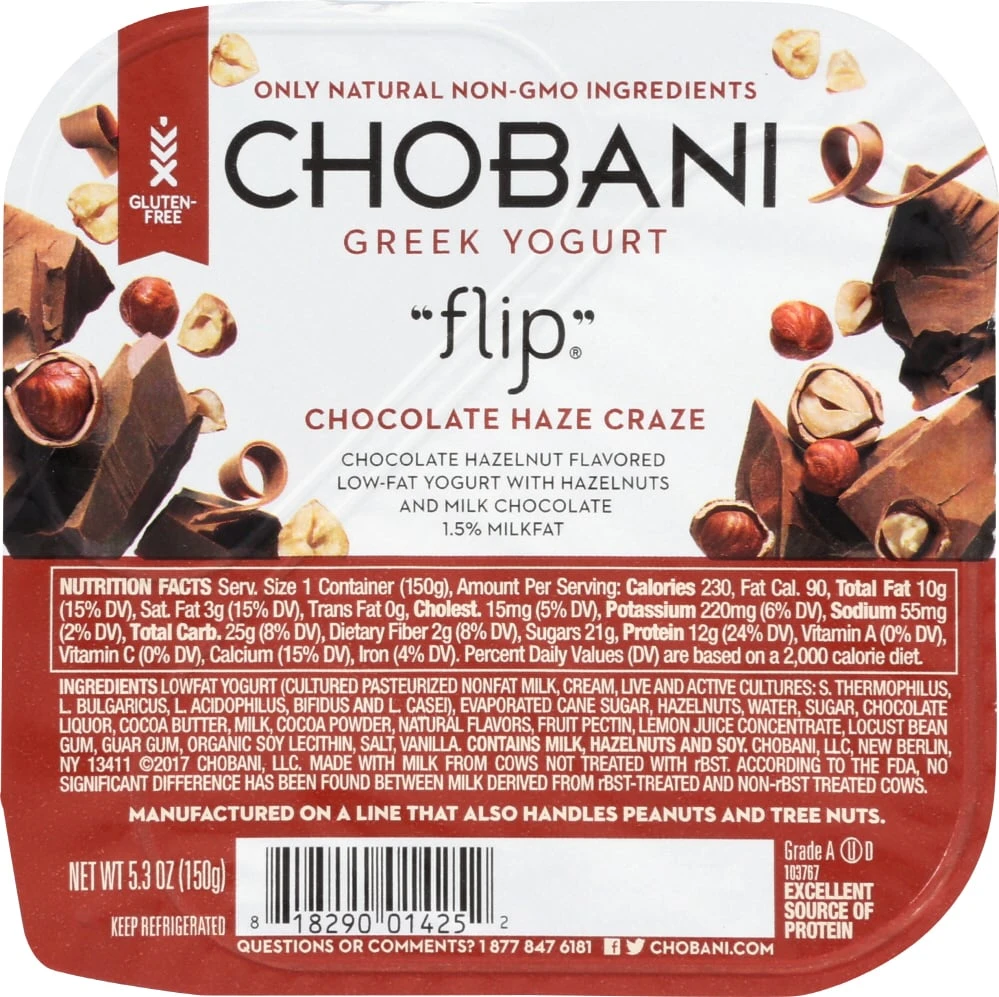 CHOBANI FLIP CHOC CRZ HZ 5.3OZ