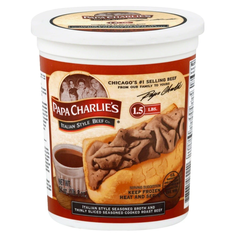 PAPA CHARLIES ITLN BEEF 24OZ