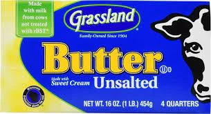 GRASSLAND UNSALTED BUTTER 1LB