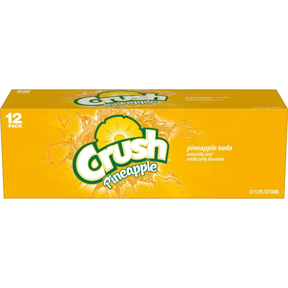 CRUSH PINEAPPLE 12OZ 12PK
