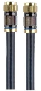 COAX CABLE 3FT RG6 QUADSHIELD