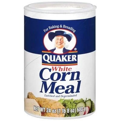 QUAKER WHITE CORN MEAL