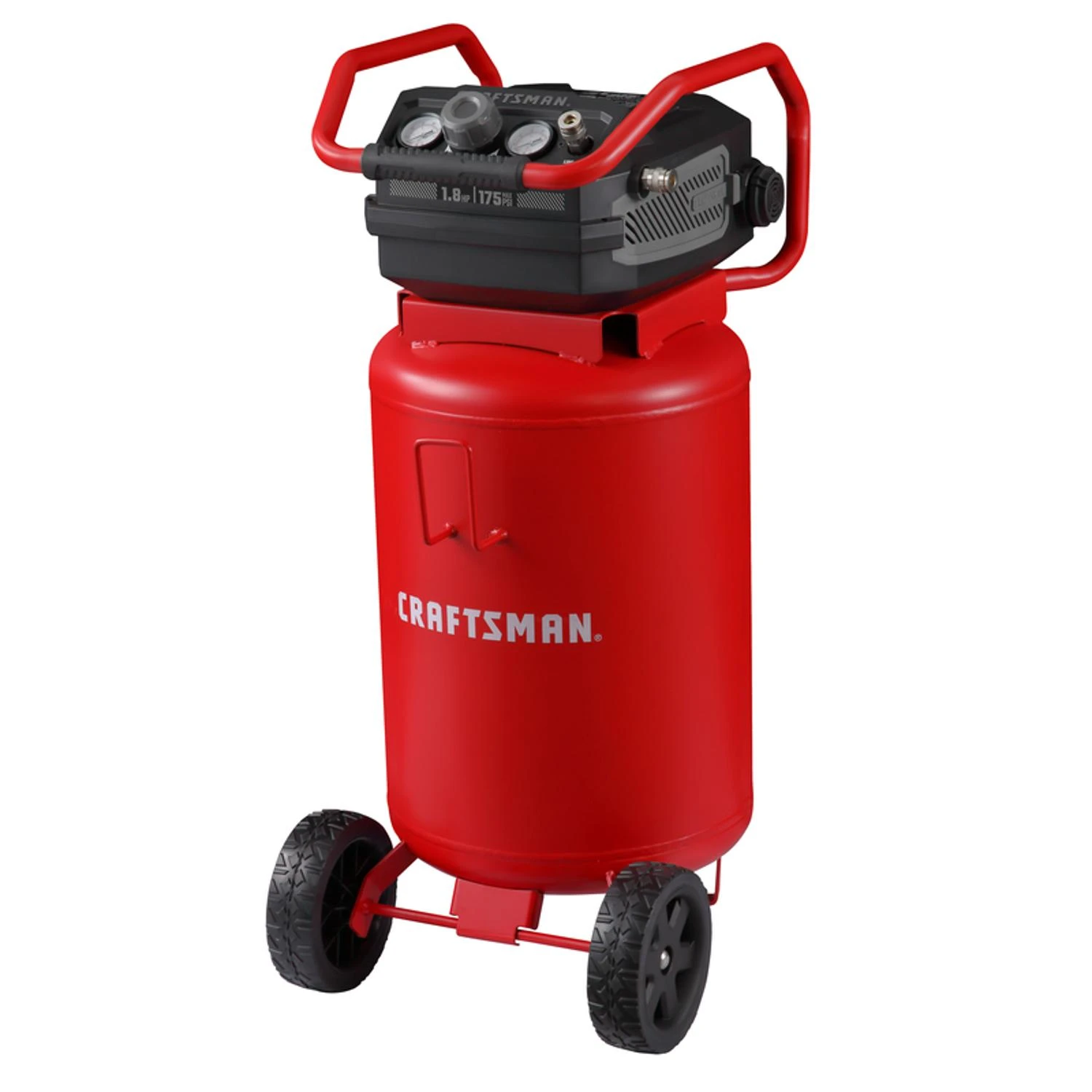 Craftsman 20 Gallon Vertical Portable Air Compressor 175 Psi 1.8 Horsepower