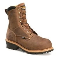 Carolina Poplar 8 Waterproof Insulated Composite Toe Logger Boots 600 Gram