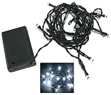 Decolights Teeny Bulb Light Set - 20 Led Clear Lights With Green Wire