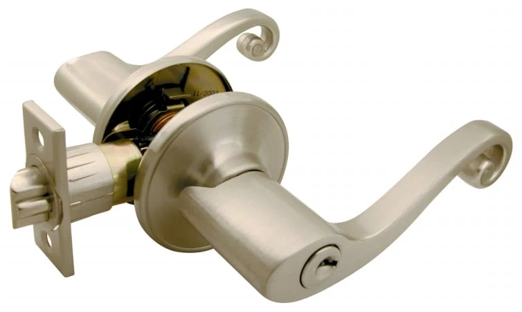 Ultra Satin Nickel Entry Lever 44486 With Eternity Finish