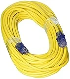 Prime Wire Ecpl511735 100 Ft. 14/3 Sjtw Lighted Locking Plug Extension Cord