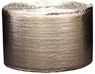 2222-16-025 16" X 25" Foil Double Bubble Foil Tabs Two Sides Silver