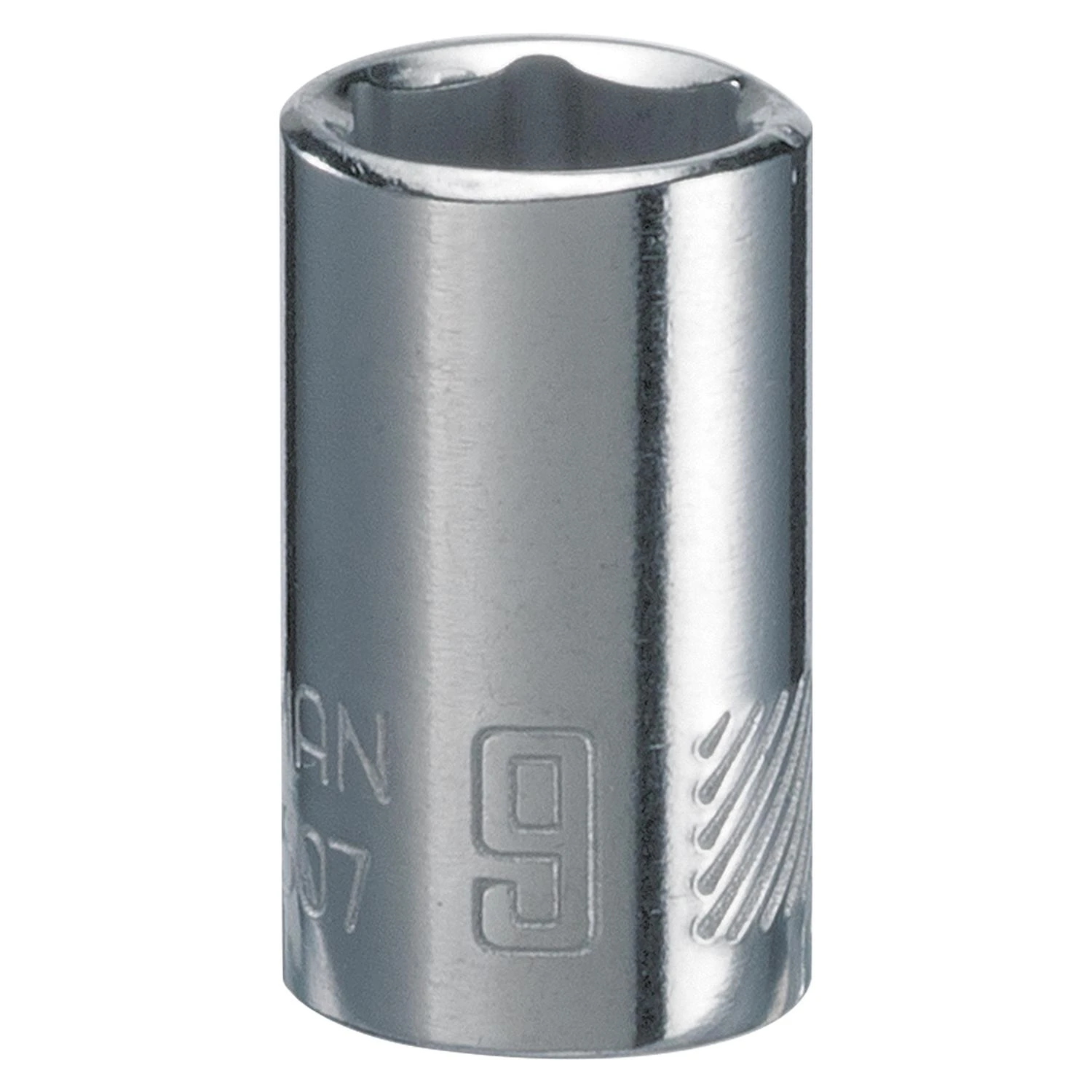 Craftsman 9 mm Metric 1/4in Drive 6-Point Shallow Socket