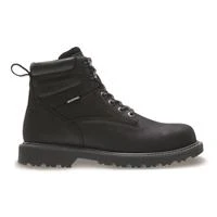 Wolverine Women's Floorhand 6" Waterproof Steel Toe Work Boots, Size 8 Medium, Dark Brown