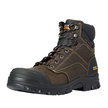 Ariat Work Mens  Treadfast 6 H2O ST  Brown SIZE 9.5
