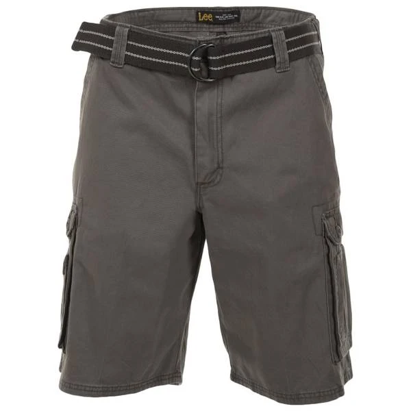 Men's Lee Wyoming Belted Cargo Shorts, Size: 34, Color: Dark Beige