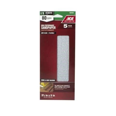 SANDING SHEET 80G 5PK