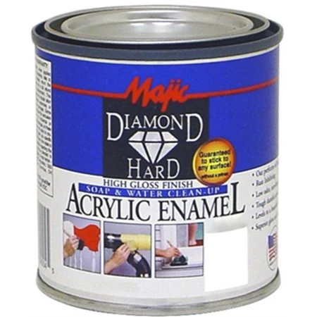 Majic Paints 8-1547-2 1 Quart Red Oxide Primer Diamondhard Acrylic Enamel