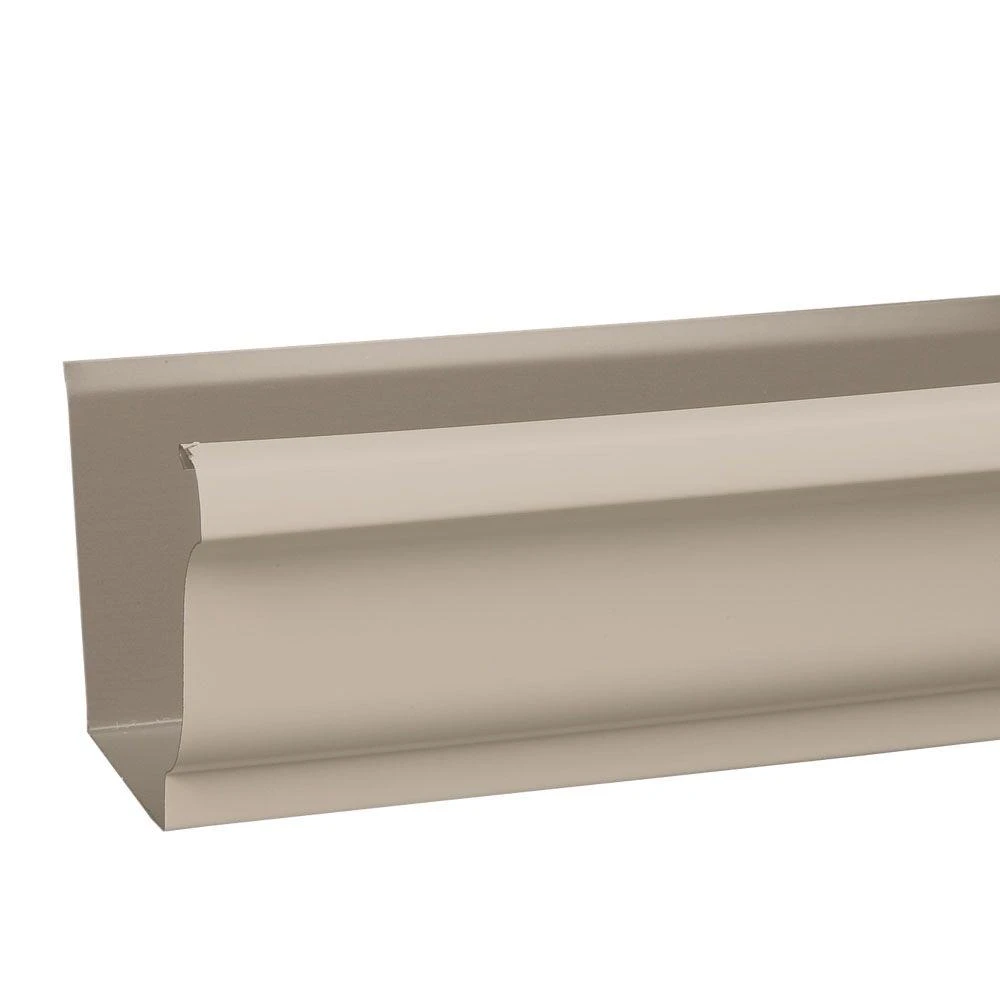 5 Inch K-style Clay Aluminum Gutter By Amerimax Home Products