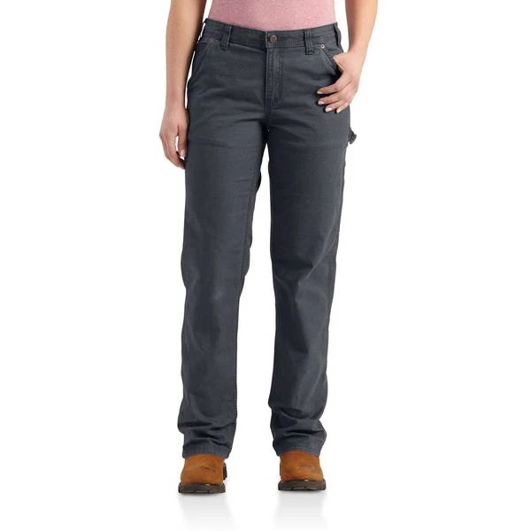 Carhartt Women's Original Fit Crawford Pant - 18 Regular - Coal Color