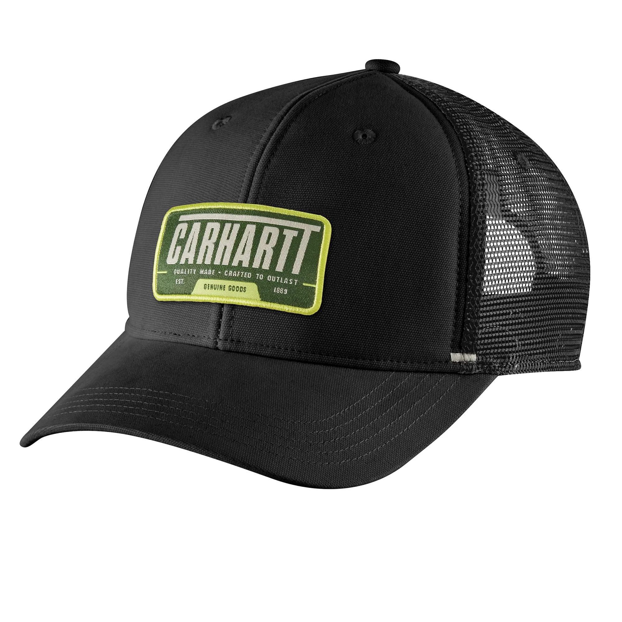 CARHARTT MESH BACK CAP BLACK