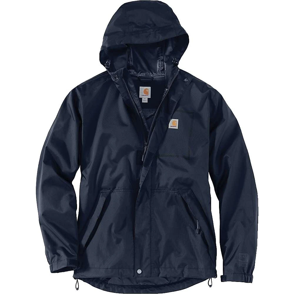 Carhartt Men's Dry Harbor Waterproof Jacket - Large Tall - Navy Blue