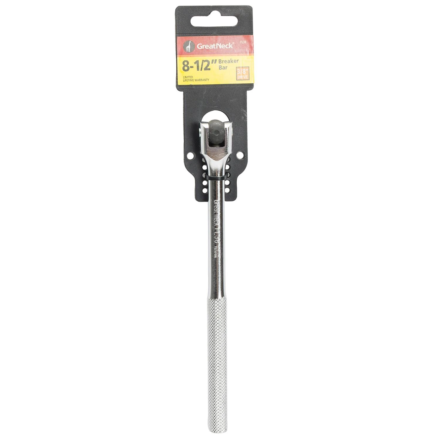 Great Neck 3/8 In. Drive Flex Handle Breaker Bar Fl38 8-1/2 In.