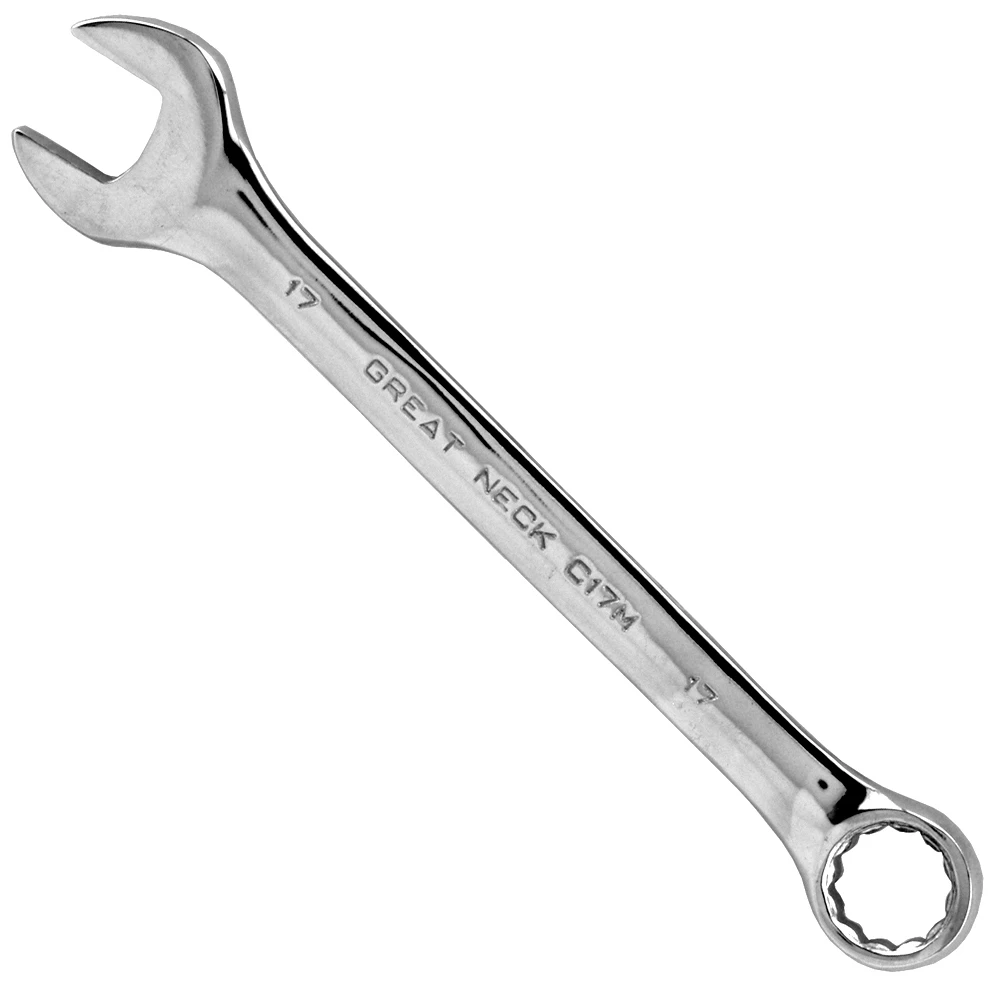 Great Neck Saw 17mm Combination Wrench Metric Model C17mc