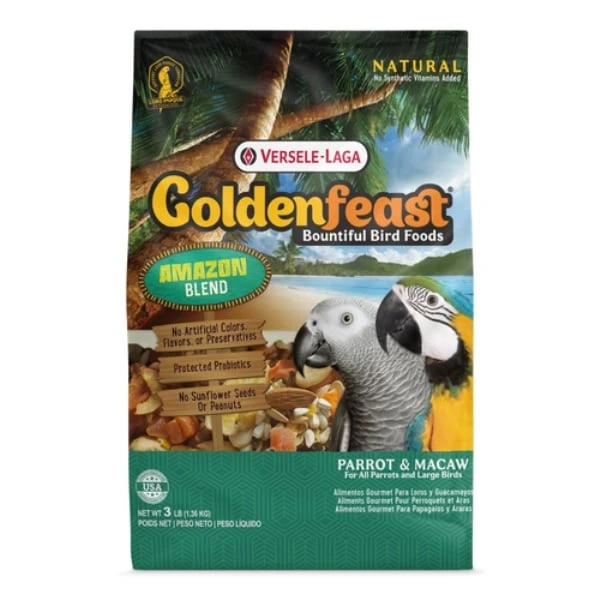 Goldenfeast Amazon Blend Bird Food 3 Lbs Case Of 6