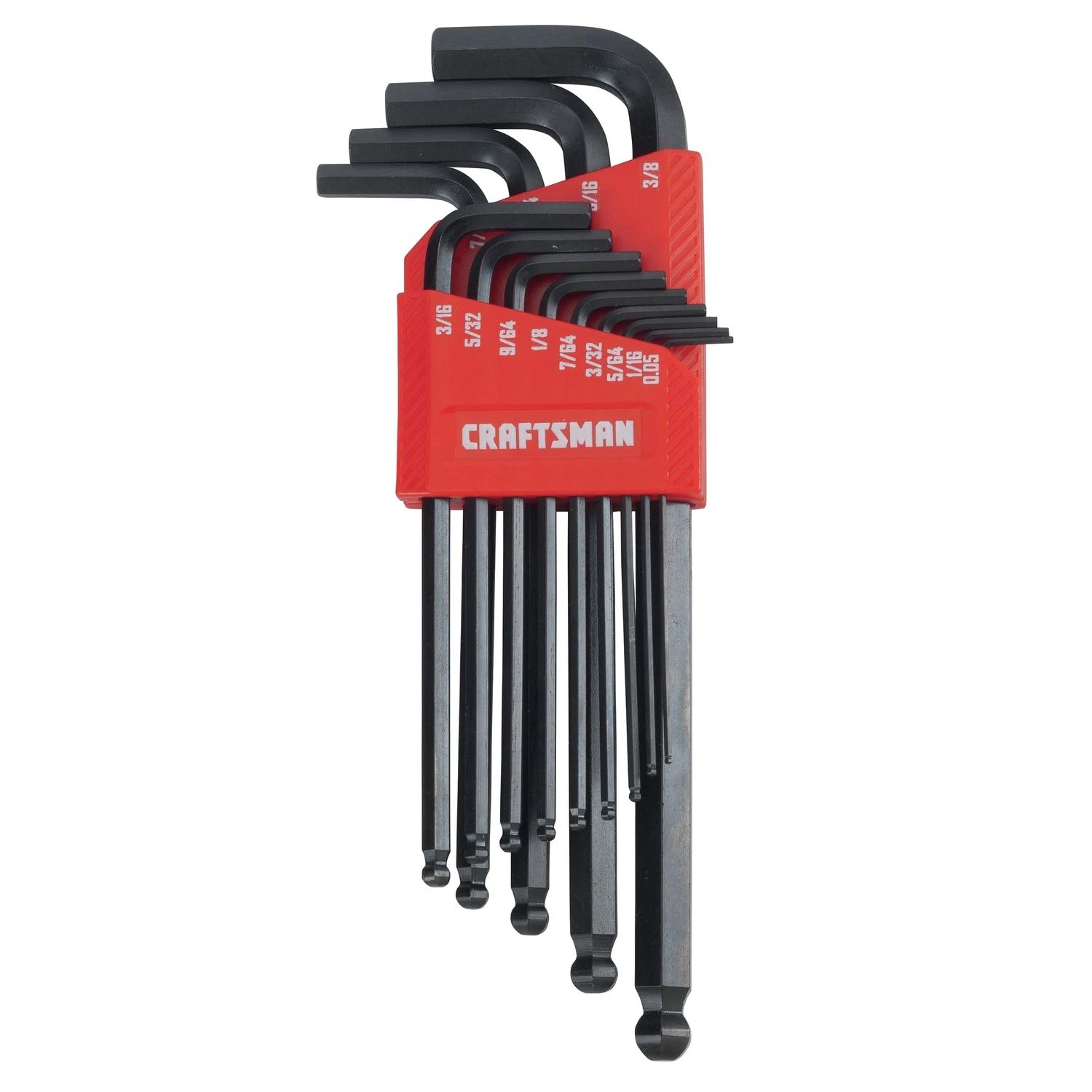 Craftsman 13-piece Sae Long Arm Ball End Hex Key Set 7.85 In.