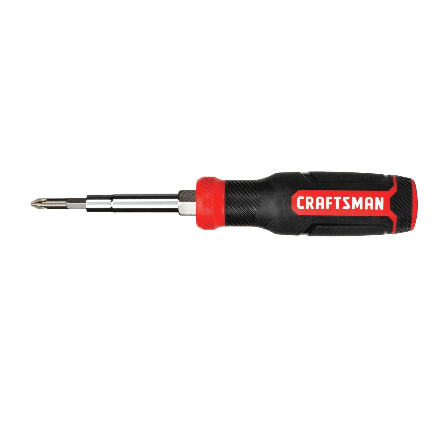 Craftsman Multi-bit Screwdriver Set 9 In. With 6 Bits And Ergonomic Handle