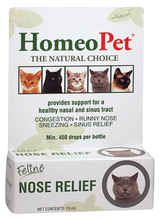 Homeopet Feline Nose Relief For Cats, 15 Ml