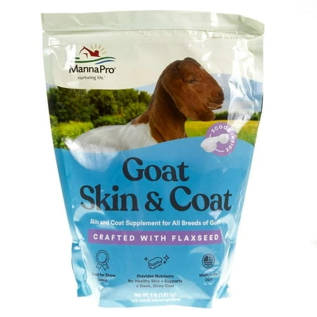 Manna Pro Goat Skin And Coat Supplement, 4 Pounds