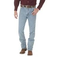 Wrangler Men's Western Cowboy Cut Slim Fit Jean - Stonewashed 33w X 36l