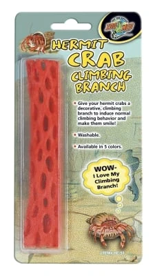 Zoo Med Hermit Crab Climbing Branch, Small, Assorted Colors, 0.15 Lbs.