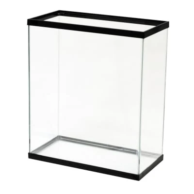 Oceanic Systems 20 Gallon High Aquarium Tank, 24 In. X 12 In. X 16 In., Black Trim