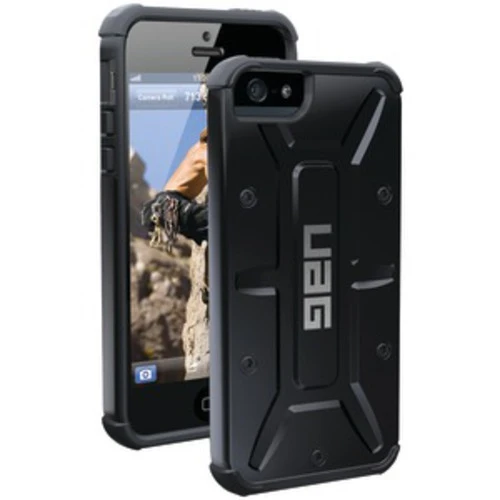 Urban Armor Gear Composite Case With Screen Protector For Iphone 5/5s - Black