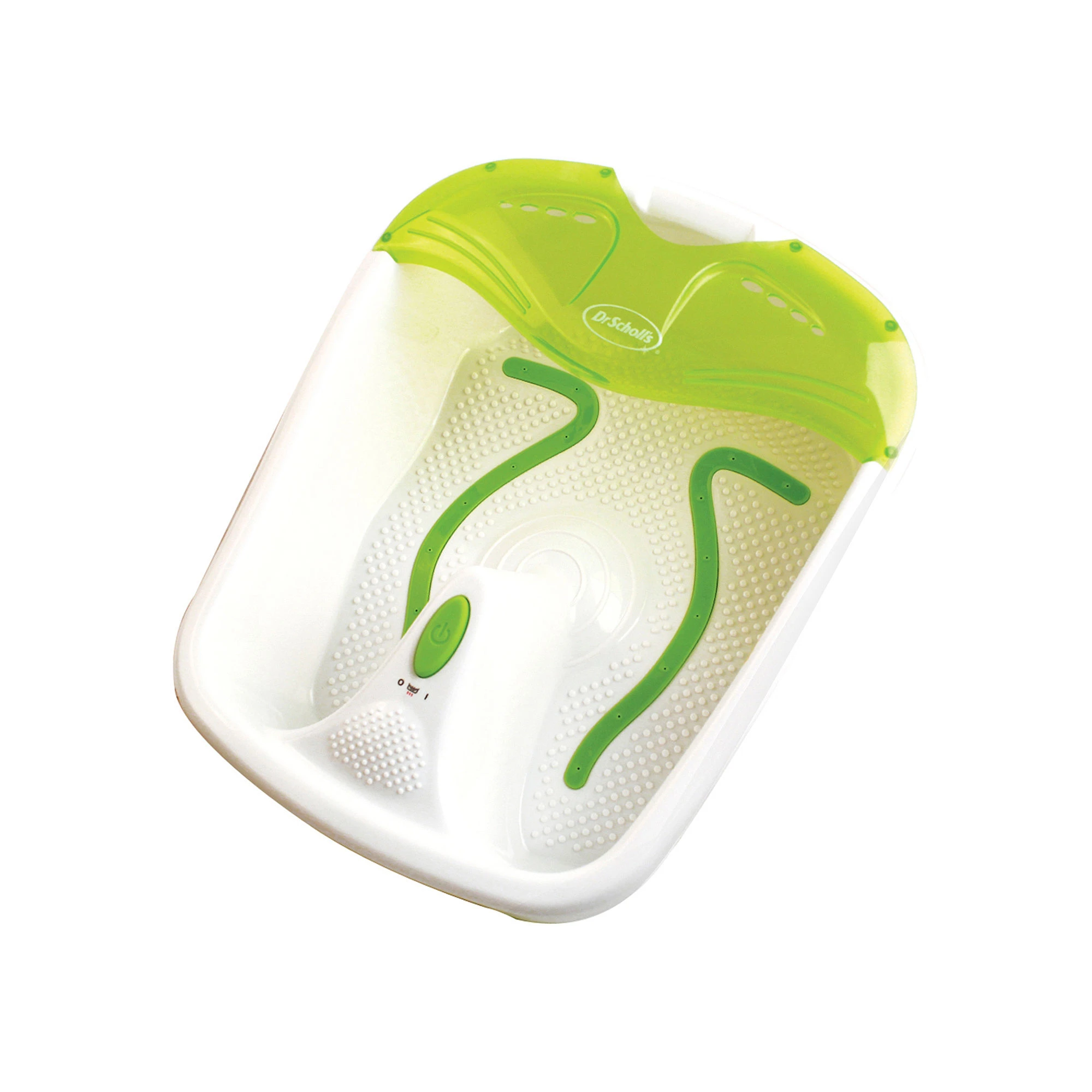 Dr. Scholl's Bubbling Toe-touch Foot Spa Model Drfb7012 White/green