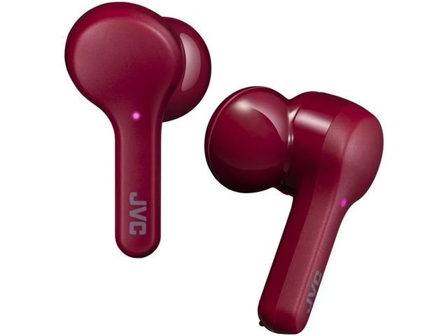 Jvc Ha-a8tr True Wireless Earbuds With Charging Case - Deep Red - Bluetooth