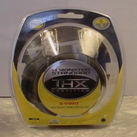 Monster Standard S-video 8 Feet Thx Certified Cable For High-quality Video