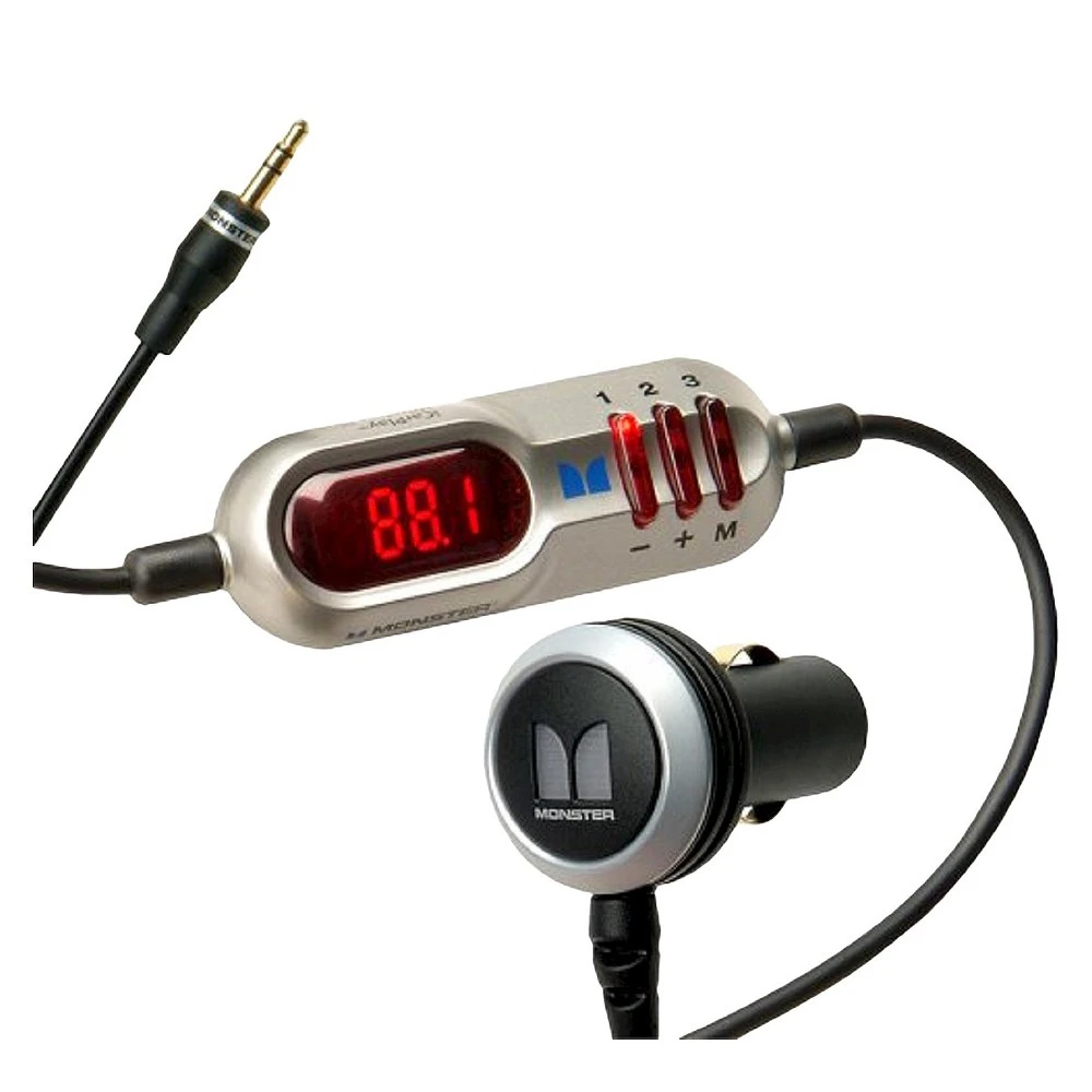 Monster Radio Play 300 Universal Wireless Car Stereo Fm Transmitter