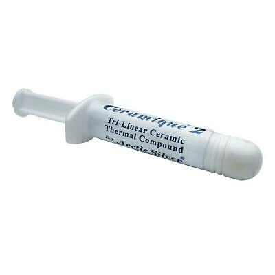 Radioshack Arctic Silver Ceramique 2 Tri-linear Ceramic Thermal Compound 2.7 Grams
