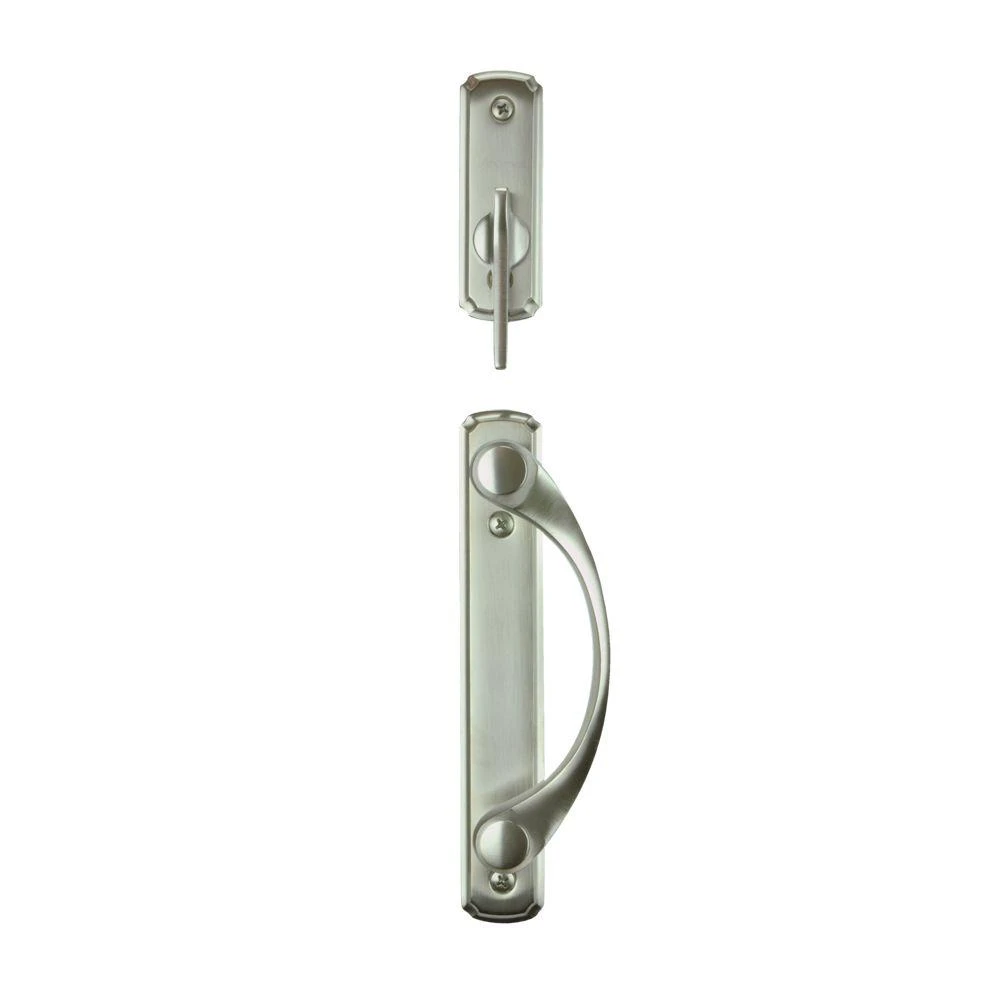 Andersen Newbury 2-panel Gliding Patio Door Hardware Set Satin Nickel