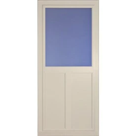 Larson Tradewinds Almond High-view Aluminum Storm Door With Retractable Screen 36-in X 81-in