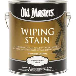 Old Masters 12501 Puritan Pine Oil-based Wiping Stain - 1 Gallon Can