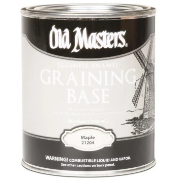 Old Masters 21204 Maple Graining Base Paint - 1 Quart Wood Stain