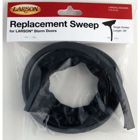 Larson 37-1/4 Inch Black Storm Door Sweep Model 2029496r