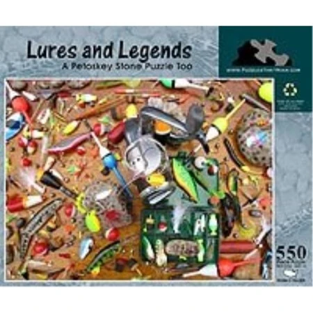Lures And Legends 550 Piece Jigsaw Puzzle