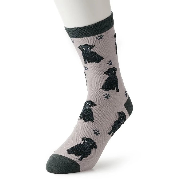 Unisex Sock Daddy Novelty Pet Lover Dog Socks, Men's Size 10-13 Multicolor