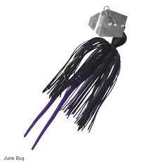 Chatterbait Z-man Chat-38 3/8 Oz June Bug Lure Mimics Wounded Prey