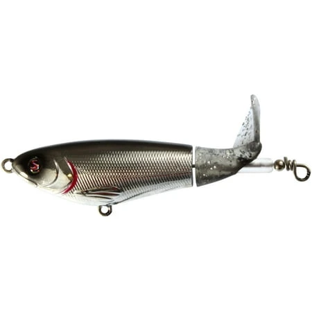 River2sea Dahlberg Series Whopper Plopper Fishing Lure - 3' Chrome Black