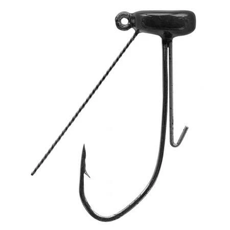 Strike King Weedless Ned Jig Head 1/16 Ounce Black Fishing Tackle
