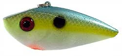 Strike King Redeye Shad Lipless Crankbait 0.5 Oz Chartreuse Sexy Shad Model 538
