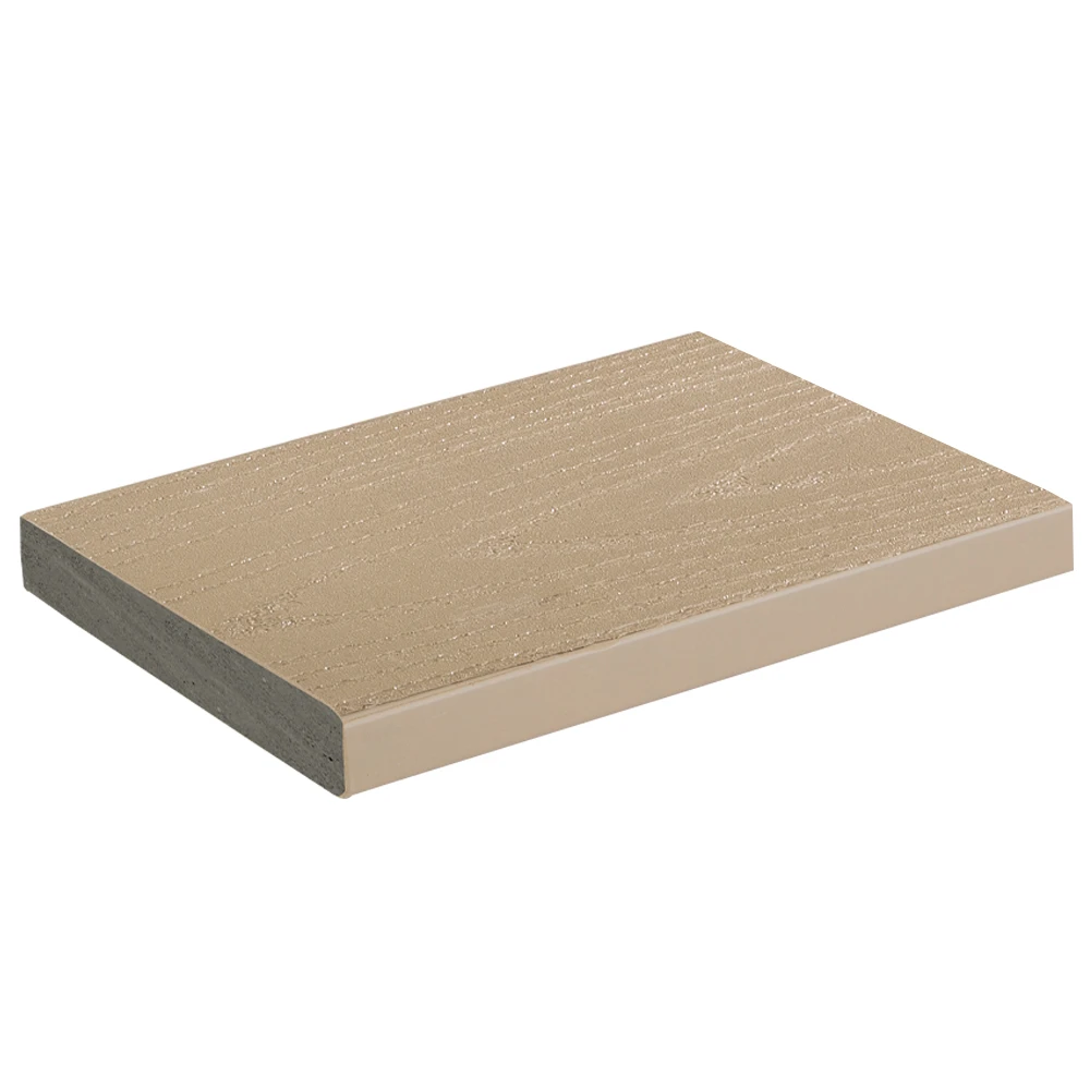 20' BROWNSTONE WIDE SQUARE EDGE DECK BOARD 7.25" TIMBERTECH AZEK HARVEST COLLECTION